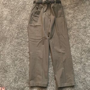 L.L. Bean Grayish Brown Cargo Pants
